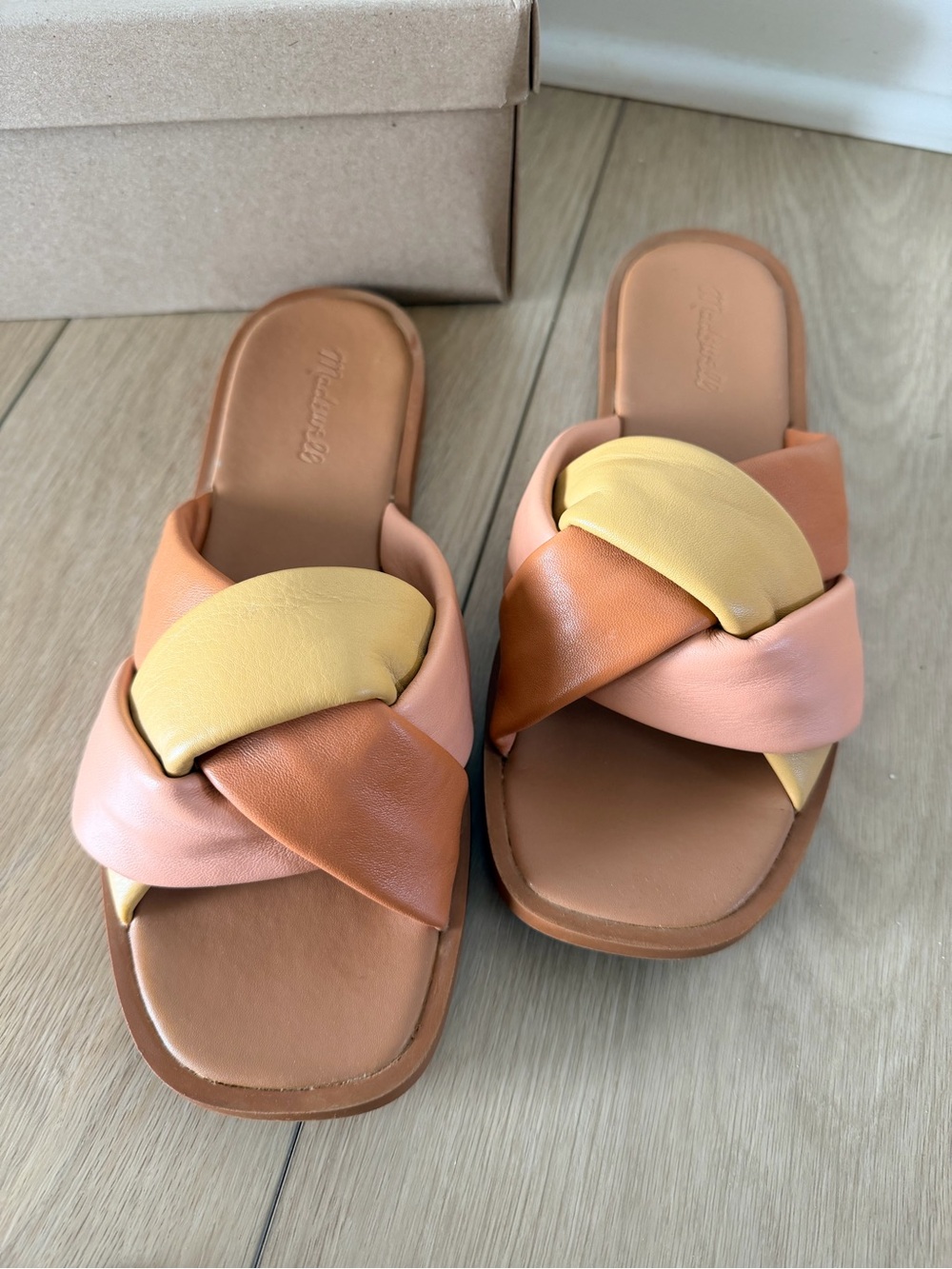 MADEWELL Braided Slide Sandals